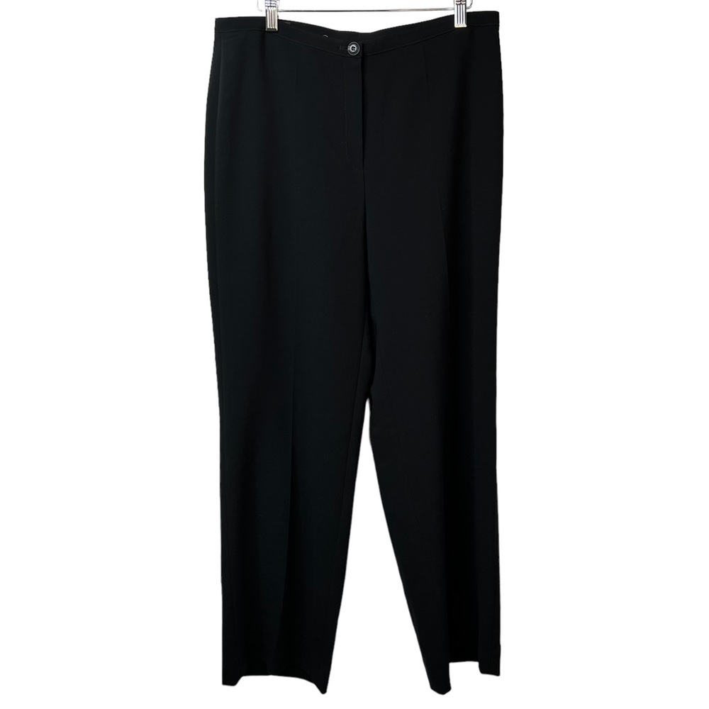 Basler Clean-Front Lightweight Black Trousers Nwo… - image 1